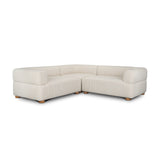 Warner Stripe 3 Piece Sofa Set w/S Corner Piece by Mercana at Eve Furniture