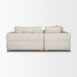 Warner Stripe 3 Piece Sofa Set w/S Corner Piece w/Back Cushions by Mercana at Eve Furniture