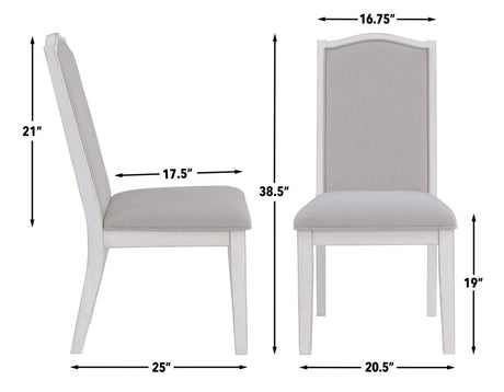 Warren 6-Piece 72-90″ Rectangular Dining Room Set by Steve Silver at Eve Furniture