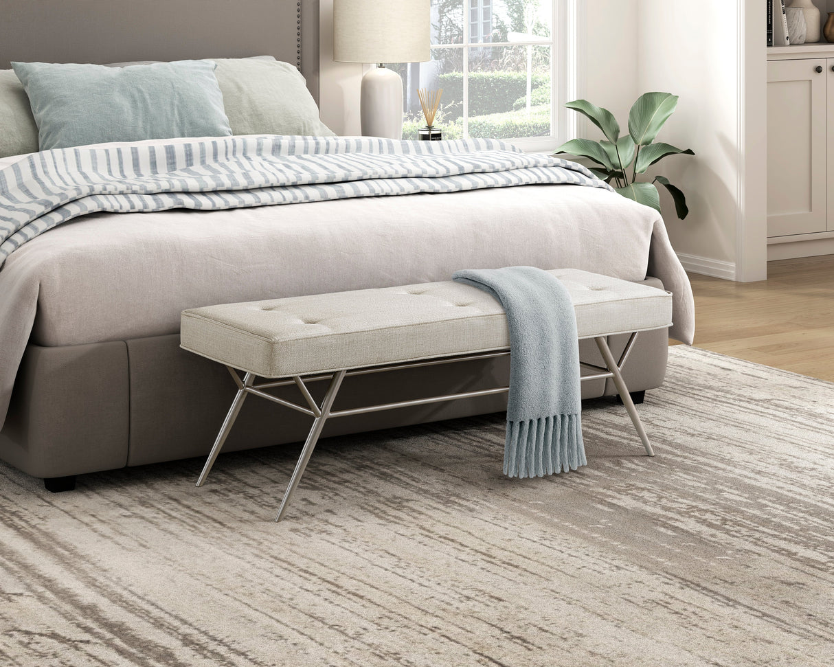 Warren Beige Bench
