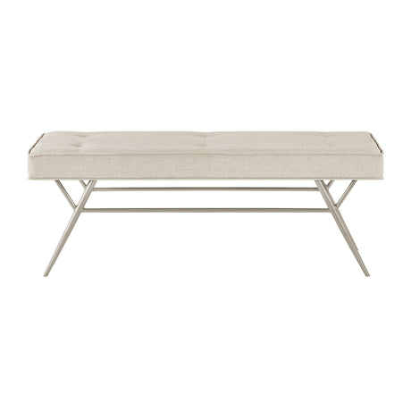 Warren Beige Bench by Homelegance at Eve Furniture