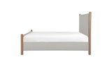 Warren King Bed Beige by Moe's Home at Eve Furniture