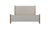 Warren King Bed Beige by Moe's Home at Eve Furniture