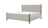 Warren King Bed Beige by Moe's Home at Eve Furniture