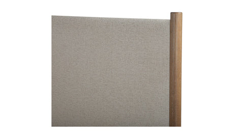 Warren Queen Bed Beige by Moe's Home at Eve Furniture