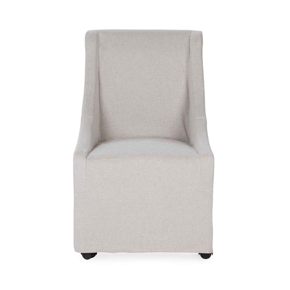 Warwick Beige Dining Chair with Casters by Classic Home at Eve Furniture