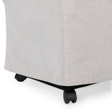 Warwick Beige Dining Chair with Casters by Classic Home at Eve Furniture