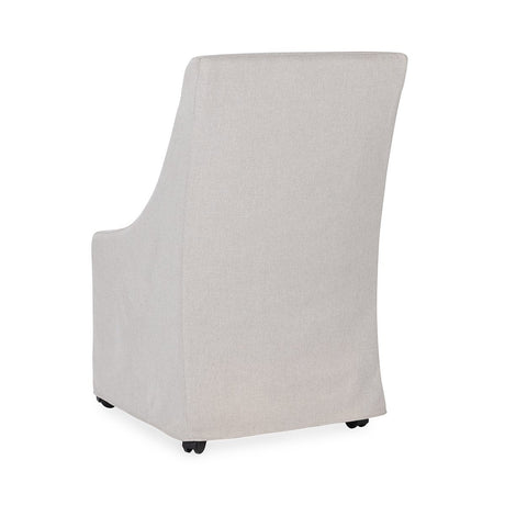 Warwick Sandy Tan Dining Chair with Casters by Classic Home at Eve Furniture