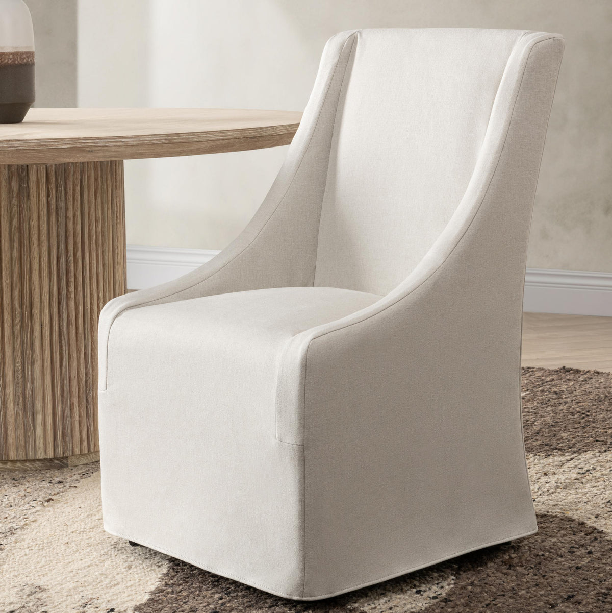 Warwick Dining Chair with Casters by Classic Home at Eve Furniture