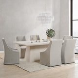 Warwick Dining Chair with Casters by Classic Home at Eve Furniture