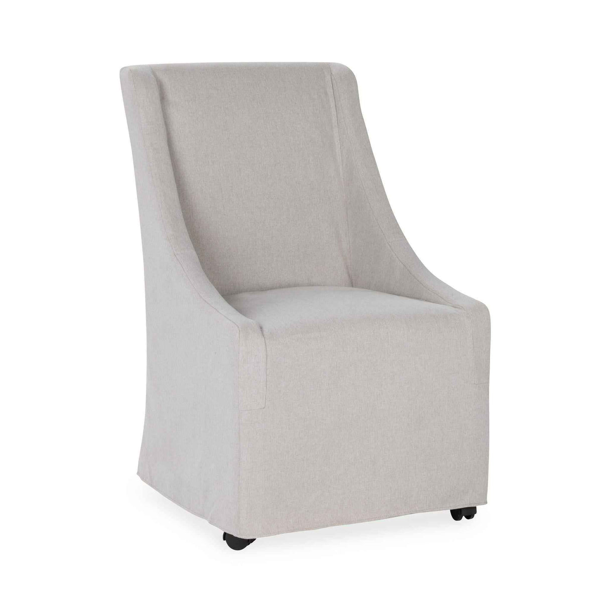 Warwick Sandy Tan Dining Chair with Casters by Classic Home at Eve Furniture