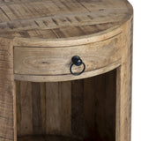 Washburne Brown Side Table by Crestview at Eve Furniture
