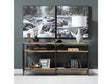Washburne Brown/Black Console Table by Crestview at Eve Furniture