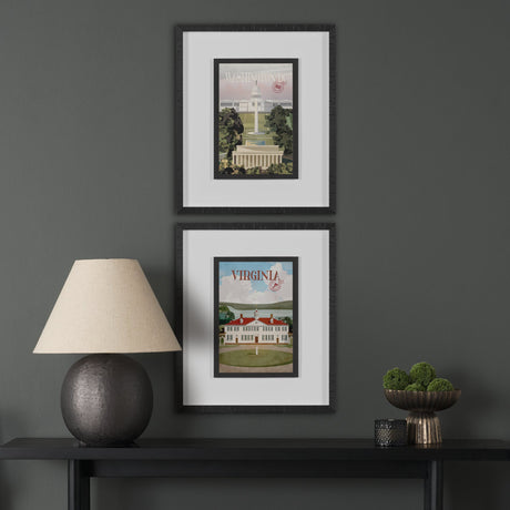 Washington DC Go USA (M) by Mercana Studio a Framed Art Print Matted under Glass by Mercana at Eve Furniture