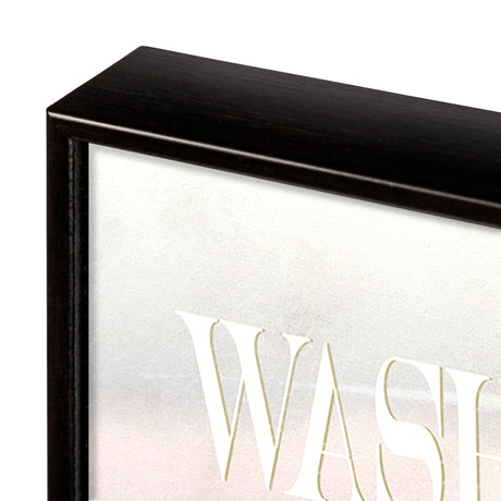 Washington DC Go USA (SM) by Mercana Studio a Hand Embellished Decograph Framed Art Print by Mercana at Eve Furniture