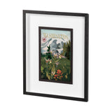 Washington Go USA (M) by Mercana Studio a Framed Art Print Matted under Glass by Mercana at Eve Furniture