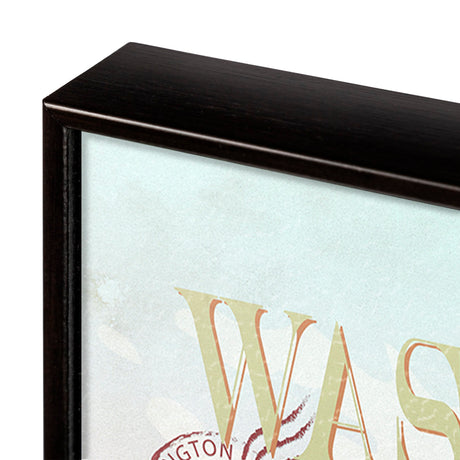 Washington Go USA (SM) by Mercana Studio a Hand Embellished Decograph Framed Art Print by Mercana at Eve Furniture