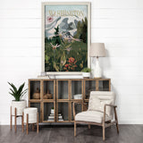 Washington Go USA (XL) by Mercana Studio a Hand Embellished Decograph Framed Art Print under Glass by Mercana at Eve Furniture