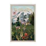 Washington Go USA (XL) by Mercana Studio a Hand Embellished Decograph Framed Art Print under Glass by Mercana at Eve Furniture