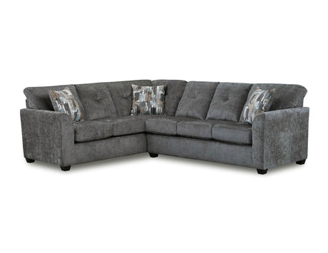 Washington Gray Sectional by Happy Homes at Eve Furniture