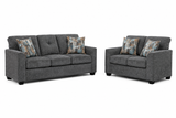 Washington Gray Sofa & Loveseat Set