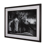 Watched Presence by Mercana Studio a Hand Embellished Textured Framed Photo Art Print Matted under G by Mercana at Eve Furniture