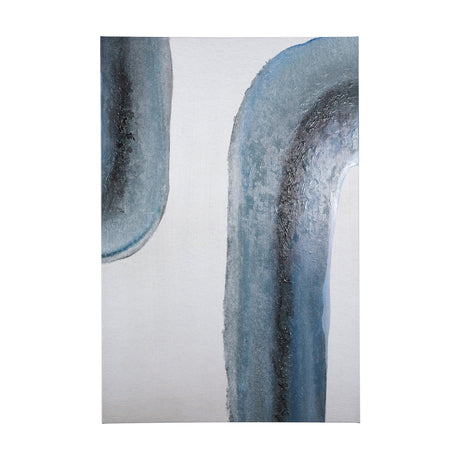 Water Arch Brown II by Mercana Studio a Hand Embellished Textured Canvas by Mercana at Eve Furniture