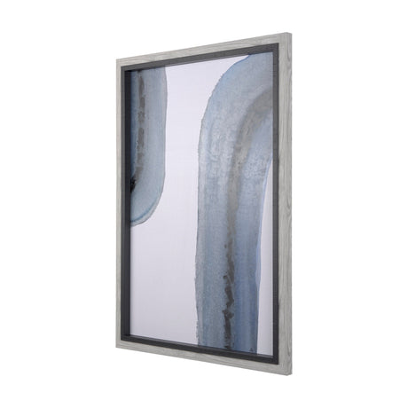 Water Arch II by Mercana Studio a Hand Embellished Textured Framed Art Print by Mercana at Eve Furniture