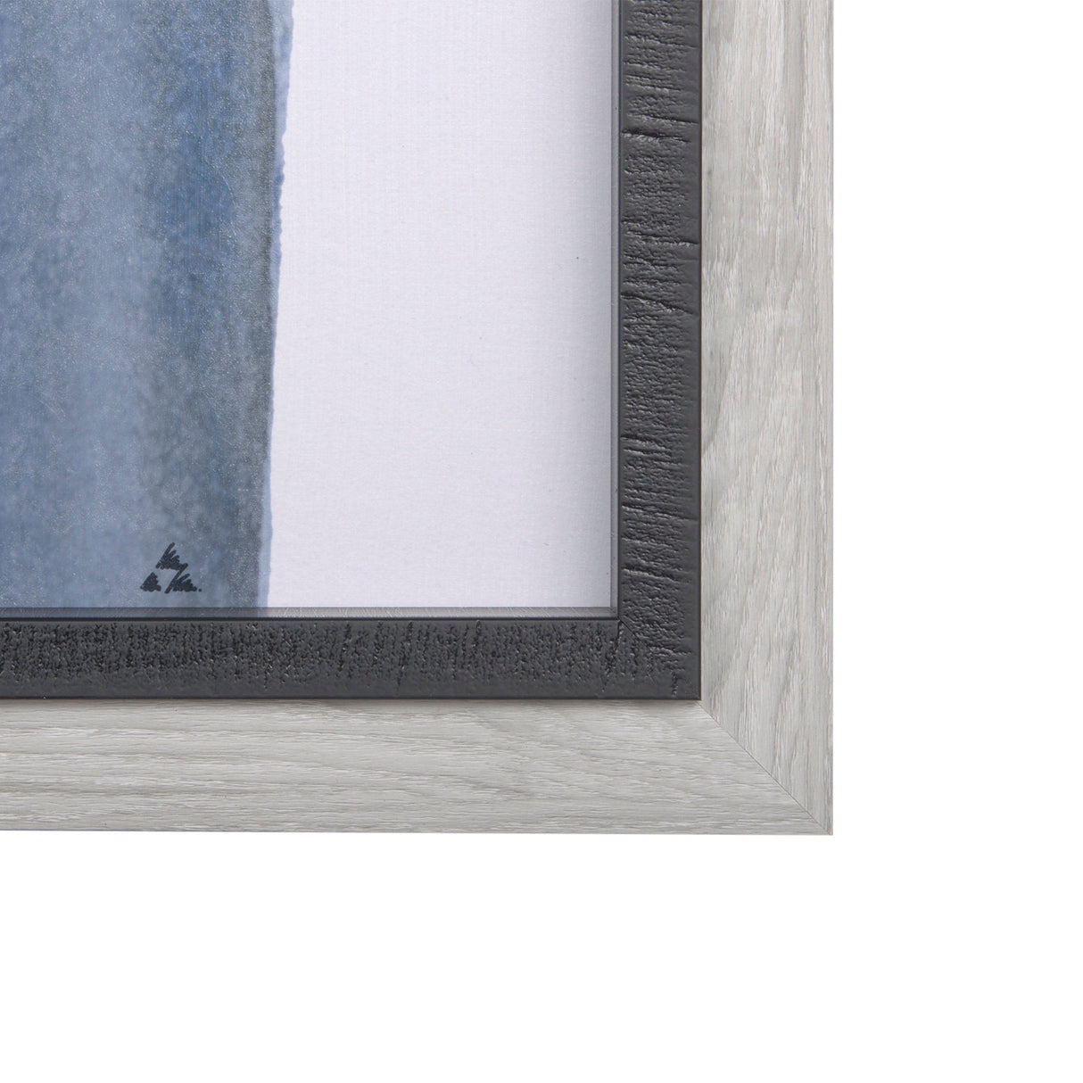Water Arch II by Mercana Studio a Hand Embellished Textured Framed Art Print by Mercana at Eve Furniture