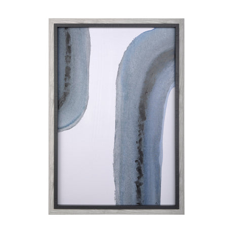 Water Arch II by Mercana Studio a Hand Embellished Textured Framed Art Print by Mercana at Eve Furniture
