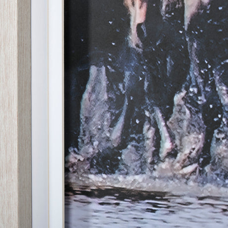 Water Horses II C by PHBurchett a Framed Photo Art Print Matted under Glass by Mercana at Eve Furniture