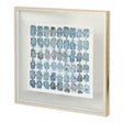 Water Patterns II by Mercana Studio a Hand Embellished Textured Framed Art Print Matted under Glass by Mercana at Eve Furniture