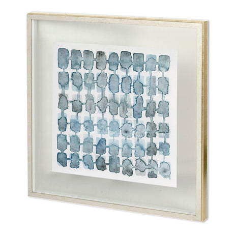 Water Patterns II by Mercana Studio a Hand Embellished Textured Framed Art Print Matted under Glass by Mercana at Eve Furniture