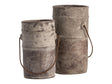 Water Rust Water Pails (Set of 2) by Crestview at Eve Furniture
