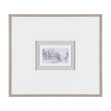 Water Side I by PanPan a Framed Art Print Matted under Glass by Mercana at Eve Furniture