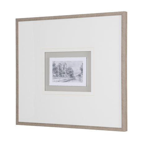 Water Side I by PanPan a Framed Art Print Matted under Glass by Mercana at Eve Furniture