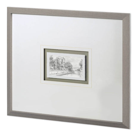 Water Side I by PanPan a Framed Art Print Matted under Glass by Mercana at Eve Furniture