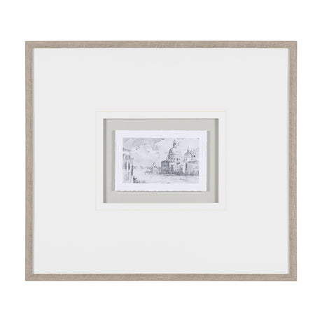 Water Side II by PanPan a Framed Art Print Matted under Glass by Mercana at Eve Furniture