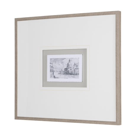 Water Side II by PanPan a Framed Art Print Matted under Glass by Mercana at Eve Furniture