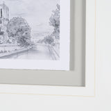 Water Side II by PanPan a Framed Art Print Matted under Glass by Mercana at Eve Furniture