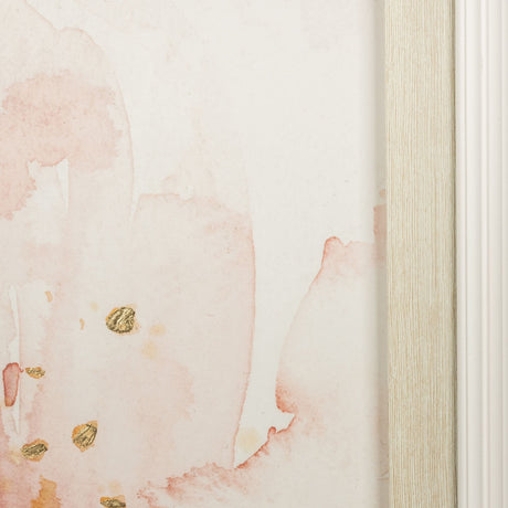Watercolor Blossoms II by PI Studio a Hand Embellished Textured Framed Art Print Matted under Glass by Mercana at Eve Furniture