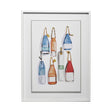 Watercolor Buoys I by Jenifer Paxton Parker a Framed Art Print Matted under Glass by Mercana at Eve Furniture