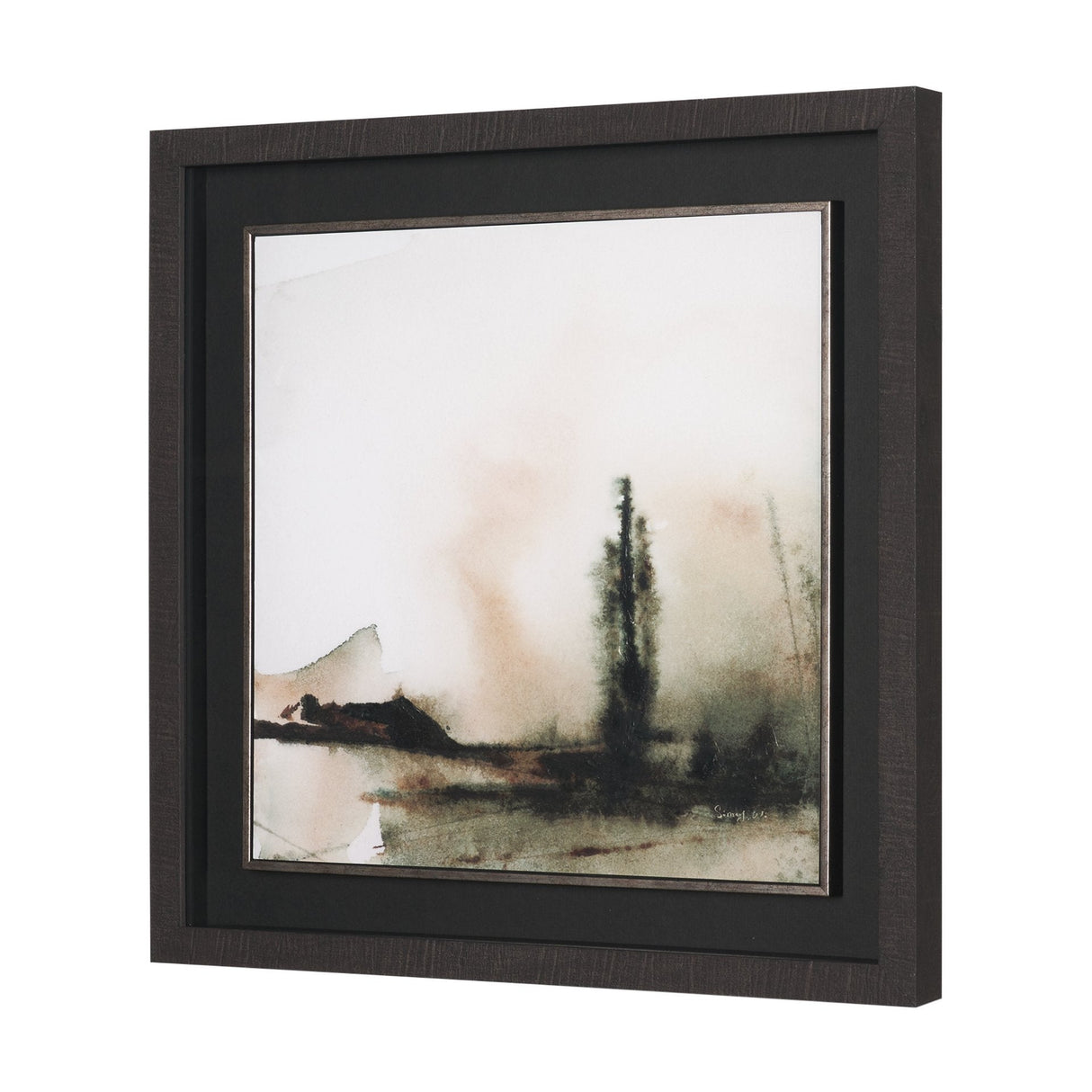 Watercolor Dreamscape I by Mercana Studio a Hand Embellished Framed Watercolor Art Print under Glass by Mercana at Eve Furniture