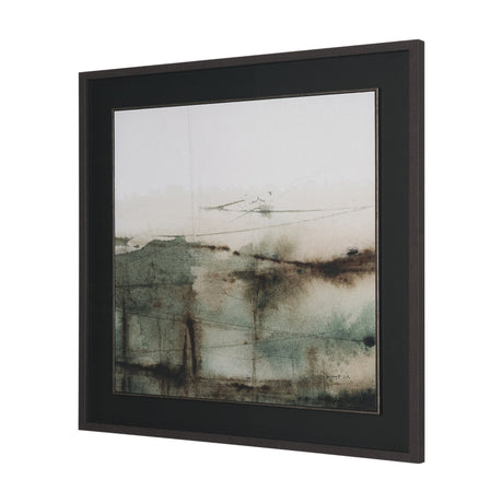 Watercolor Dreamscape II by Mercana Studio Hand Embelished Framed Artwork Matted under Glass by Mercana at Eve Furniture
