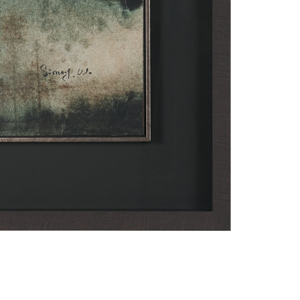 Watercolor Dreamscape III by Mercana Studio Hand Embelished Framed Artwork Matted under Glass by Mercana at Eve Furniture