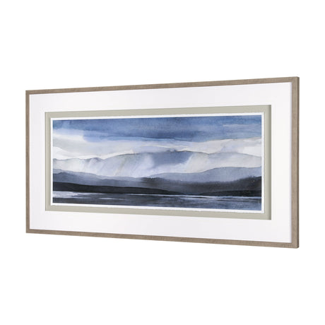 Watercolor Sketch I by Mercana Studio Hand Embelished Textured Framed Art Print Matted under Glass by Mercana at Eve Furniture