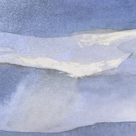 Watercolor Sketch I by Mercana Studio Hand Embelished Textured Framed Art Print Matted under Glass by Mercana at Eve Furniture