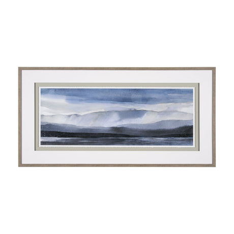 Watercolor Sketch I by Mercana Studio Hand Embelished Textured Framed Art Print Matted under Glass by Mercana at Eve Furniture