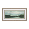 Watercolor Sketch II by Mercana Studio Hand Embellished Textured Framed Art Print Matted under Glass by Mercana at Eve Furniture