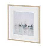 Waterfront I by Jonathan Klassen a Hand Embellished Textured Framed Art Print Matted under Glass by Mercana at Eve Furniture